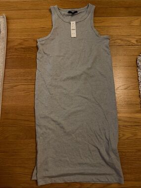J. Crew Gray Tank Dress
